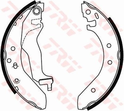 TRW Bremsbackensatz GS6246 für 400 HONDA TRIUMPH 25 EJ CONCERTO 200 MB MG ZR HW