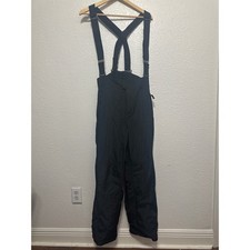 Boulder Gear Men Black Ski Snowboard Bib Pants Suspenders Insulated size M