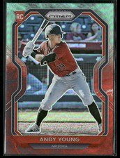 2021 Panini Prizm #61 Andy Young Cosmic Haze Prizm