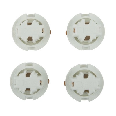 Holder Tail Light Socket 2004-2016 4pack 63216943036 F25 White Brandneu