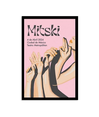 Mitski Teatro Metropolitan, Mexico City April 4, 2024 Poster