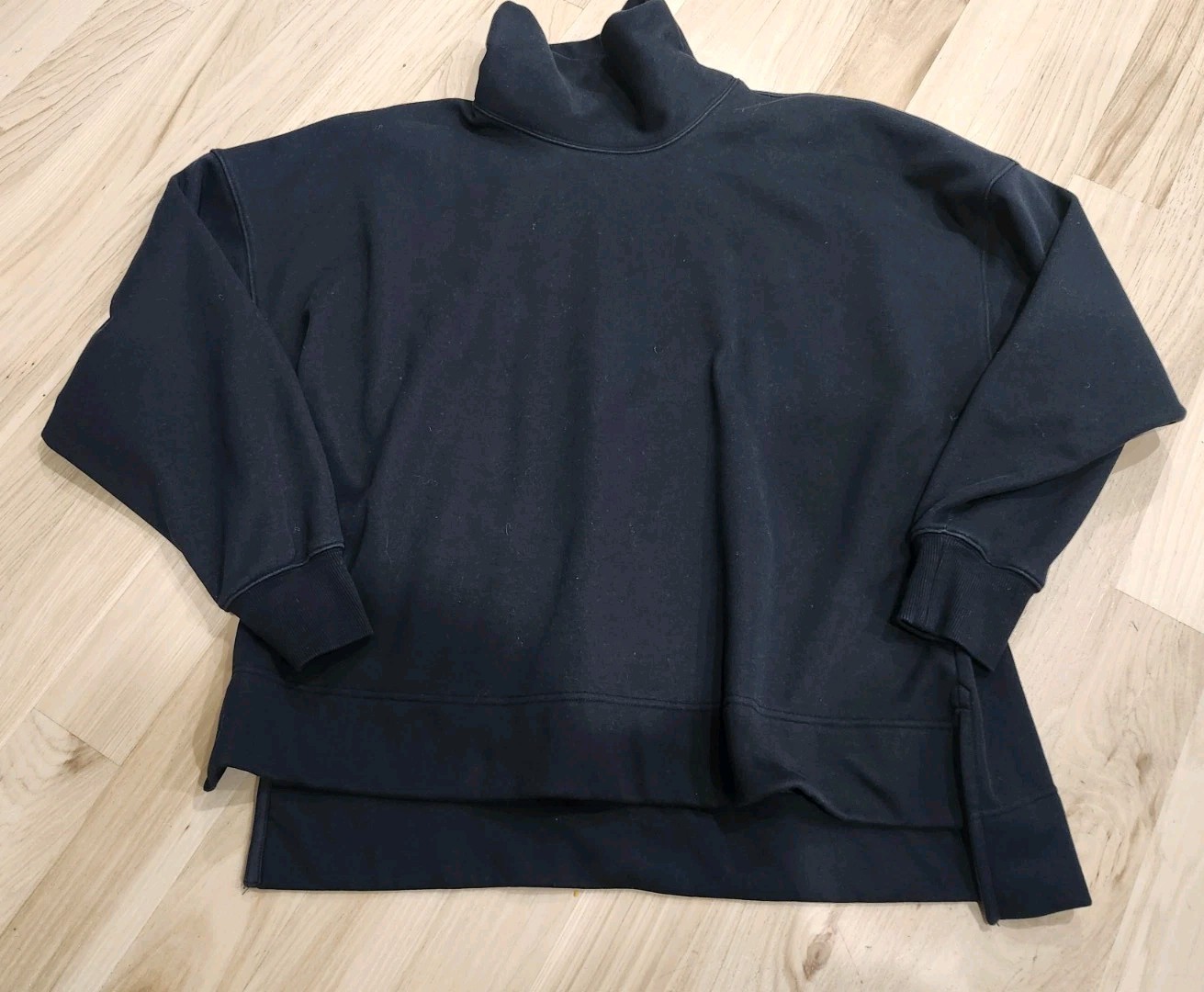 Fabletics Funnel Neck Pullover Sweatshirt Long Sl… - image 1