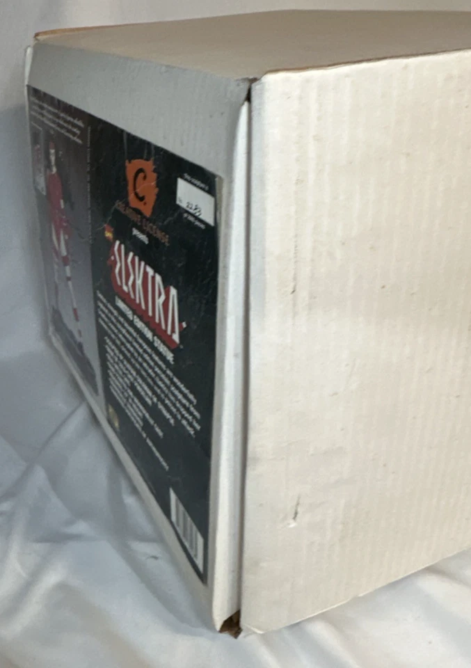 NUEVA ESTATUA ELEKTRA (ROJA) 1996 LICENCIA CREATIVA ~ 10" CON CERTIFICADO DE AUTENTICIDAD # 16492500 (W4) Foto 3 de 4