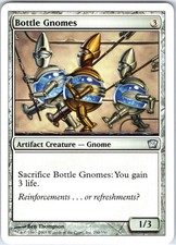 Bottle Gnomes 290 U 9th Edition Magic the Gathering MTG LP