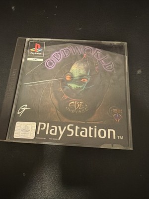 Oddworld - Abe's Oddysee PS1 Spiel PSone Sony 1997 mit Anleitung OVP