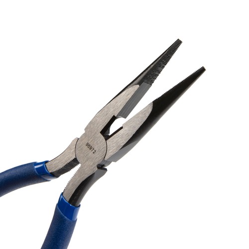 STEELMAN 8-Inch Long Needle Nose Pliers with Wire Cutter, 96972 - Picture 3 of 5
