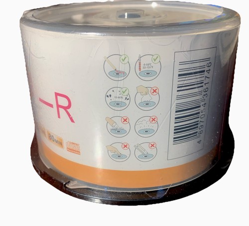 2 Memorex Cool Colors CD-R 50 Pack Spindle 52x 700 MB 80 Min Recordable Blank CD - Picture 6 of 7