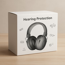 Kids Hearing Protection Earmuffs 29dB NRR Adjustable Noise Reduction Children Co