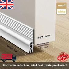 Door Bottom Seal Strip Self Adhesive Windproof Dust Noise Reduction Draft Stoppe