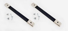 2 PACK PENN ELCOM 0315N Strap Handle w/ Nickle Ends for Amps / Racks / Cases