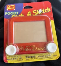 Vintage Pocket Etch A Sketch Ohio Art 1997 NOS 515 Drawing Toy Nice