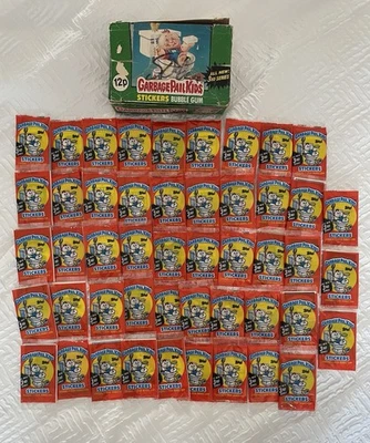 Garbage Pail Kids Topps Uk Full 3rd series Box. 48 versiegelte Packungen.  - Bild 1 von 4