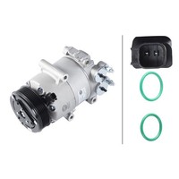 Klimakompressor 12 V Ø 108 Mm Hella Thermo-Expertise FüR U.A. Ford Fiesta