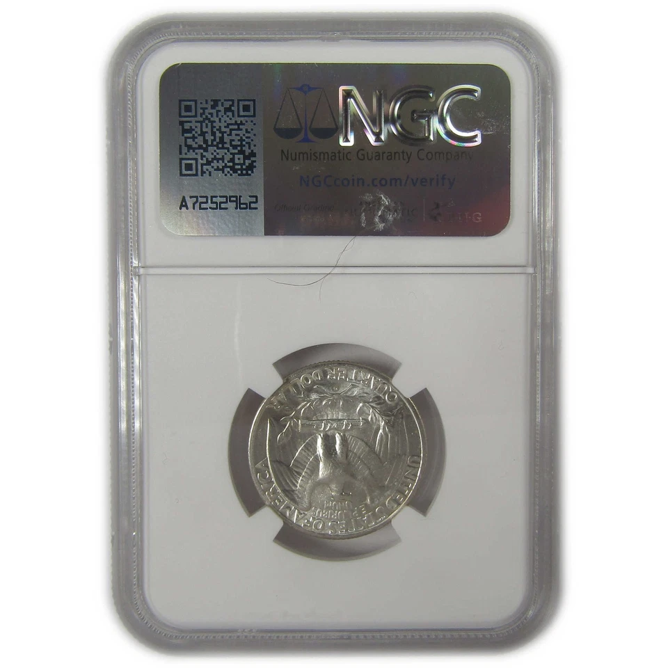 1940 D Washington Quarter MS 64 NGC Original Bag Fragment SKU:I22603 - Image 2 of 4