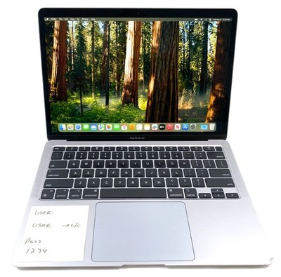 2020 Apple MacBook Air 13.3'' M1 7C GPU 3.2GHz 8GB RAM 256GB SSD A2337 SEQUOIA