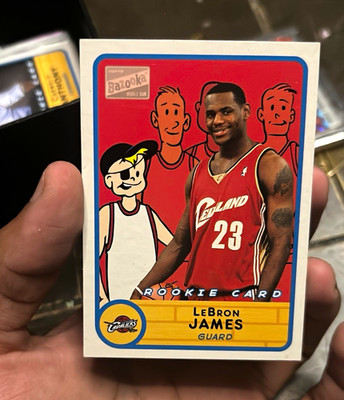 Topps 2003-04 Bazooka LeBron James Rookie #276 Cleveland Cavaliers
