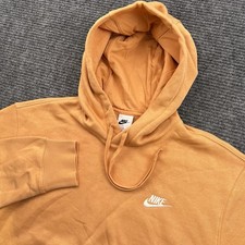 Nike Sportswear Club Fleece Pullover Hoodie BV2654-856 Men  s Medium Light Orange