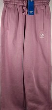 Adidas IY9642 Women's XS Essentials Fleece Loose Joggers, Preloved Purple