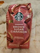 Starbucks Brown Sugar Cinnamon, Hot or Iced Coffee, Flavored Ground Coffee