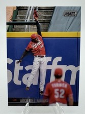 Aristides Aquino 2021 Topps Stadium Club #161 Cincinnati Reds