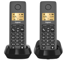 Gigaset Pure 120 Duo - 2 schnurlose Telefone mit Anrufschutz DECT Verp.beschäd