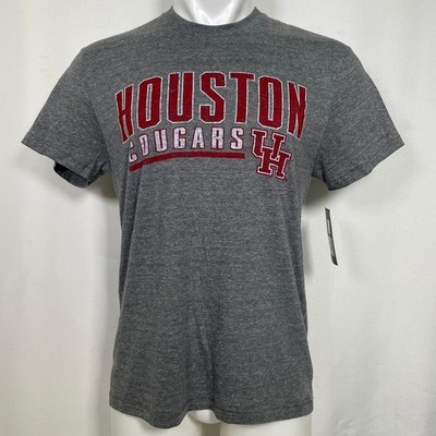 Houston Cougars NCAA Basketball Rivalry Threads Gray T-Shirt Men's MEDIUM NWT