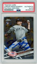 2017 Topps Chrome #24 Jordan Montgomery RC Yankees PSA Autograph