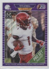 2021 Leaf Pro Set Metal Purple Wave 34/35 Tutu Atwell #93 0t1n