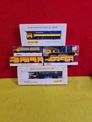6x BREKINA Konvolut / Scania L110 mit ASG Auflieger ect.Sammler Stücke Neu 