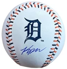 KEVIN MCGONIGLE SIGNED DETROIT TIGERS OMLB LOGO BASEBALL BECKETT WITNESS COA
