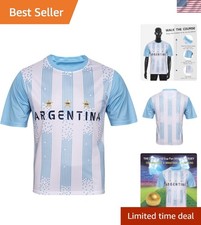 Exclusive 3D Printed Soccer Jersey - Show Love for Argentina, Brazil & More!