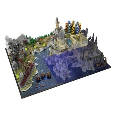 Boden Erweiterung für 76419 Harry Potter Hogwarts MOC Bausteine Set 3644 Teile
