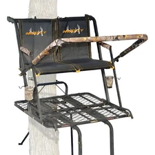 Muddy Nexus XTL 20 Ft Tall 2 Person Deer Hunting Ladder Tree Stand (For Parts)