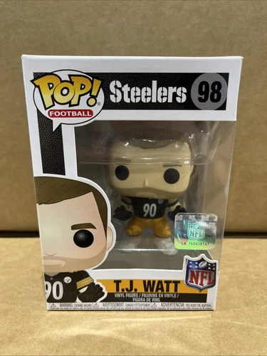 T.J. Watt Funko POP! NFL #98 Pittsburgh Steelers 2018 Vaulted
