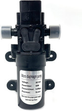 Pompa Acqua Camper, DC 12V Pompa Dell'Acqua Ad Alta Pressione 5 L/Min 116Psi 60W