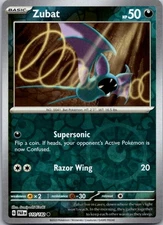 Zubat Reverse Holo Common SV04: Paradox Rift 110/182 NM