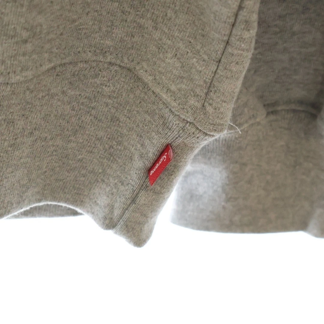 Felpa con cappuccio SUPREME 24AW Anarchy logo felpa pullover grigio usata 9423