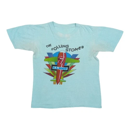 The Rolling Stones US Tour Shirt 1970s vintage concert t-shirt, vintage, single stitch, B+ condition