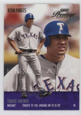 2003 Playoff Prestige Xtra Points Purple 54/150 Travis Hafner #28 0m0