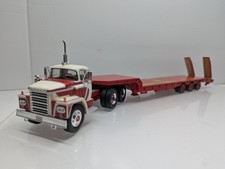 1960 Dodge LCF CT900 1/43 Scale Diecast Truck with Diecast Drop-Deck Trailer