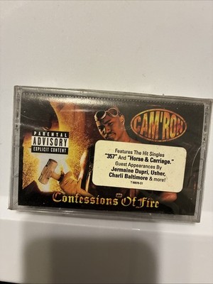 Cam'ron - Confessions Of Fire Sealed New Cassette Tape! 1998 Noreaga Usher Rap