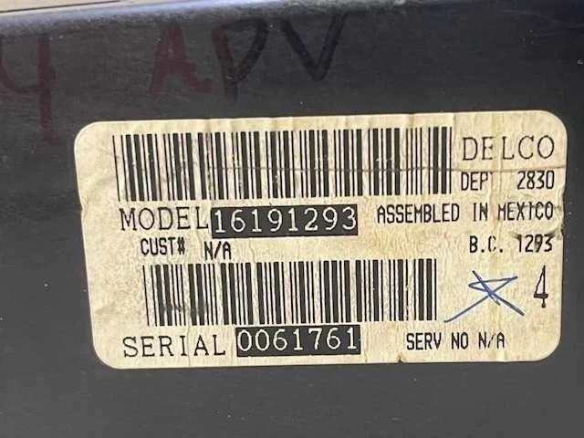 Температура климат-контроль переменного тока заднее размораживание подходит 94-96 CHEVROLET LUMINA VAN g35 - Изображение 2 из 4