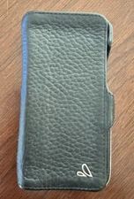 Vaja Celtic Silver Wallet iPhone 12 Pro Leather Case With Mag Safe