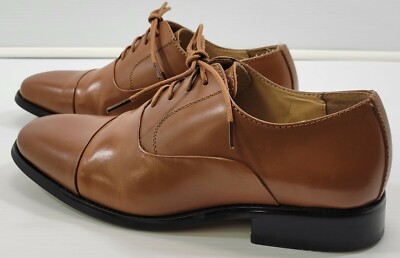 Mivano Italia Men\'s Brown Leather Dress Shoes Shop main image 2