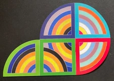 Vintage Art Gallery Exhibition Invitation: Andy Warhol Ellsworth Kelly 2005