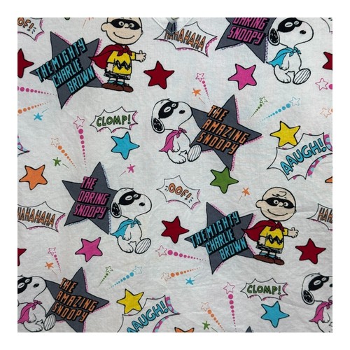 Haut gommage cacahuètes taille M Charlie marron Snoopy a poches blanc moyen - Photo 4/6