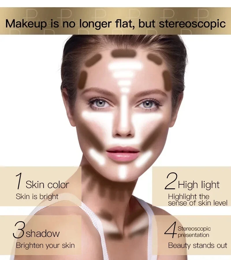 24Hour Loose Powder Lasting Full Coverage Face Compact Foundation Setting Powder - Image 4 of 4