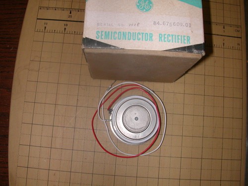 VINTAGE GENERAL ELECTRIC 84-678609-01 HALBLEITER GLEICHRICHTER - Bild 2 von 3