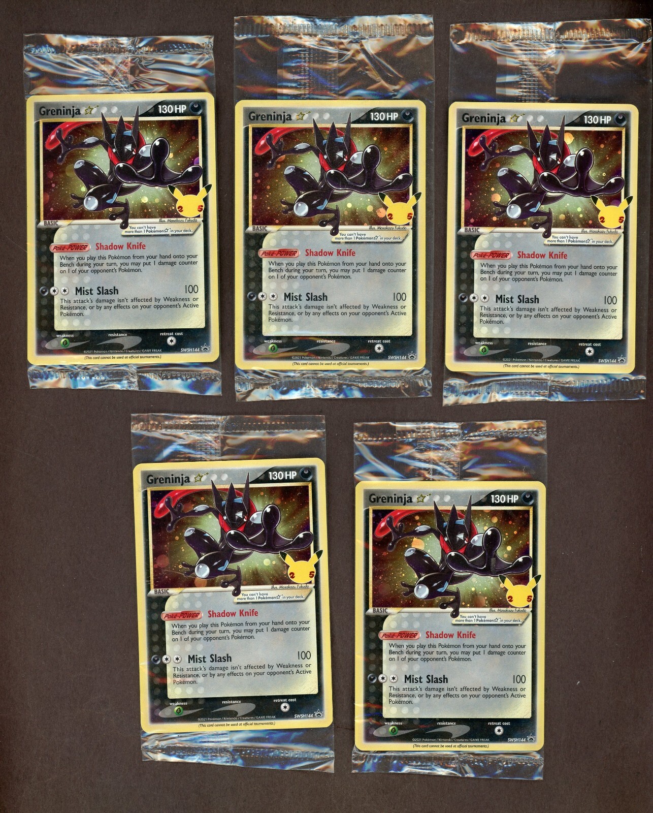 CARTE POKEMON GRENINJA Gold Star SWSH144 CGC 10 Célébrations Grade - Foto 4