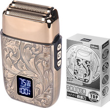 Close Shave Electric Foil Shavers for Men, 3-Speed Electric Razor and Head Shave